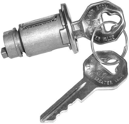 LOCK IGNITION ORIGNAL OCTAGON KEY HEAD 1953-66 CHEVROLET MODELS