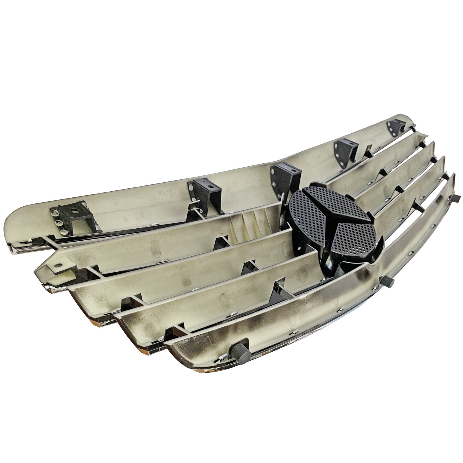 Fits 2007 Mercedes Benz S Class W211 Style Grille Black Plastic