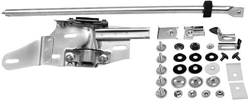 DOOR GLASS TRACK KIT RH 1970-72 CHEVELLE