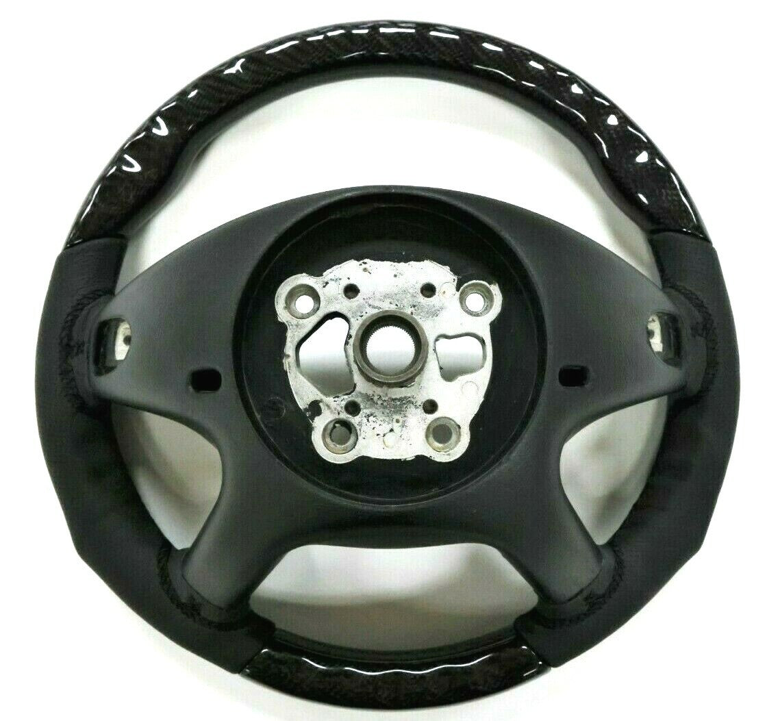 Fits 2005~2012 Mercedes Benz M Class W164 Steering Wheel Carbon BLK V2