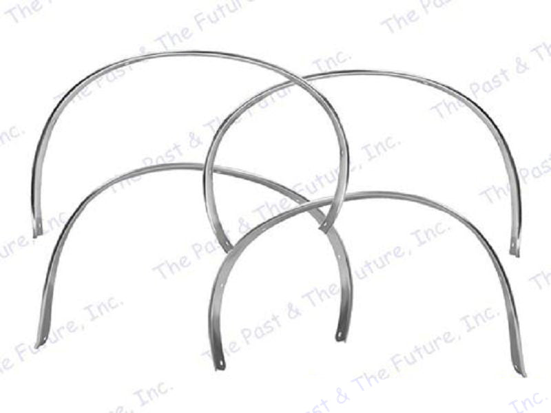 Front & Rear Wheel Well Opening Molding - Coupe - RH&LH - 4 PCS Set MSMG69-5P+6P