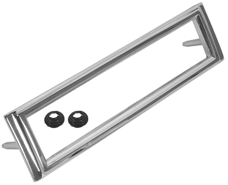 MARKER/ FRONT BEZEL  1970-79 NOVA