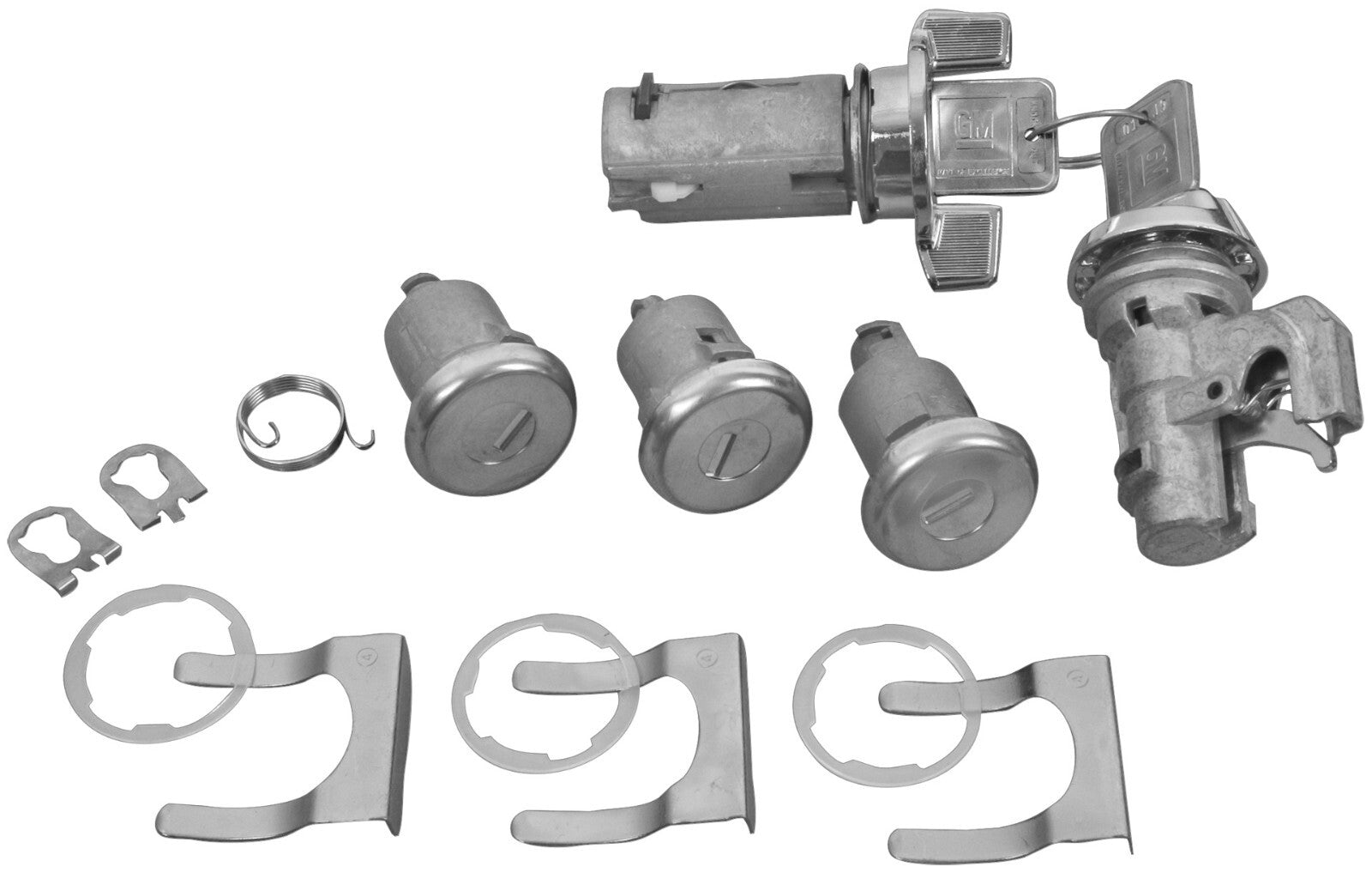 Ignition, Door, Glovebox & Trunk Lock Kit 1971-76 CHEVROLET IMPALA