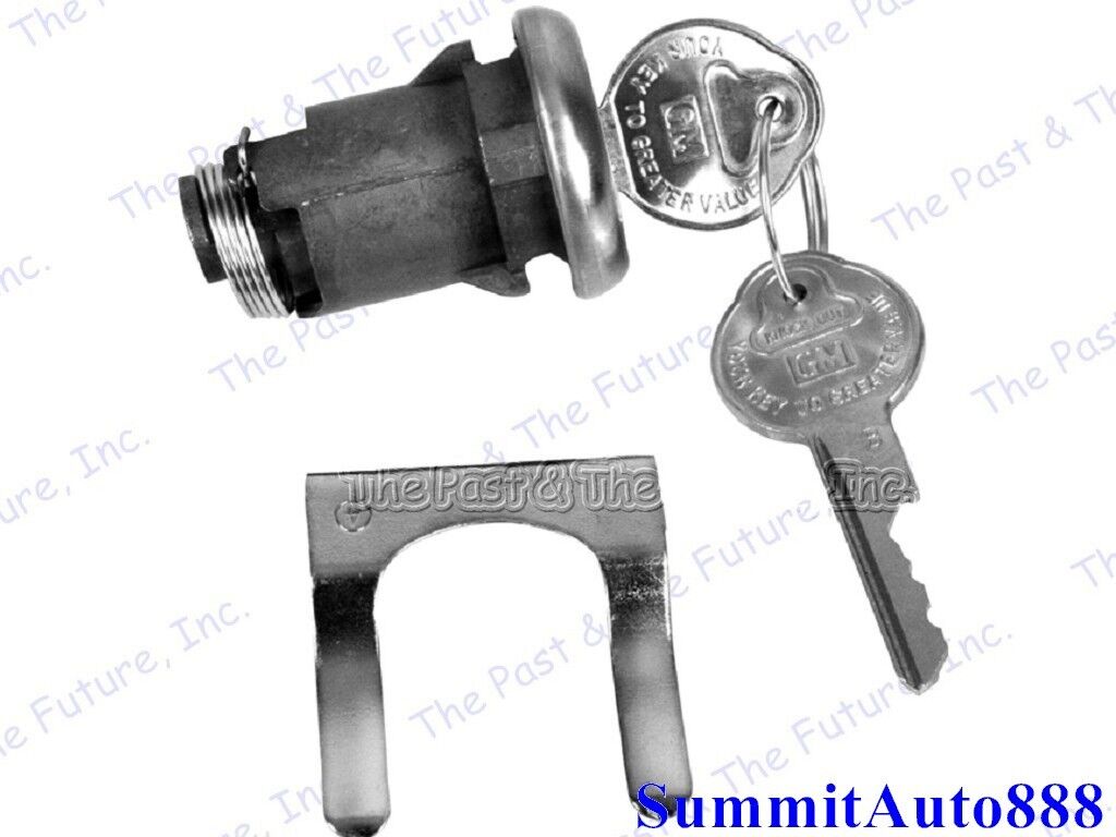 68 Camaro Chevelle Firebird GTO Trunk Lock Original Pear Head Key CALS68-5