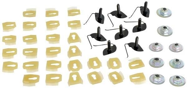 BODY SIDE MOLDING CLIP SET 44 PCS 1968-72 CHEVELLE/EL CAMINO