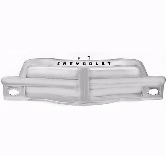1954~1955 Chevy Pickup Truck Grille Assembly Chrome Script  "CHEVROLET" Dynacorn