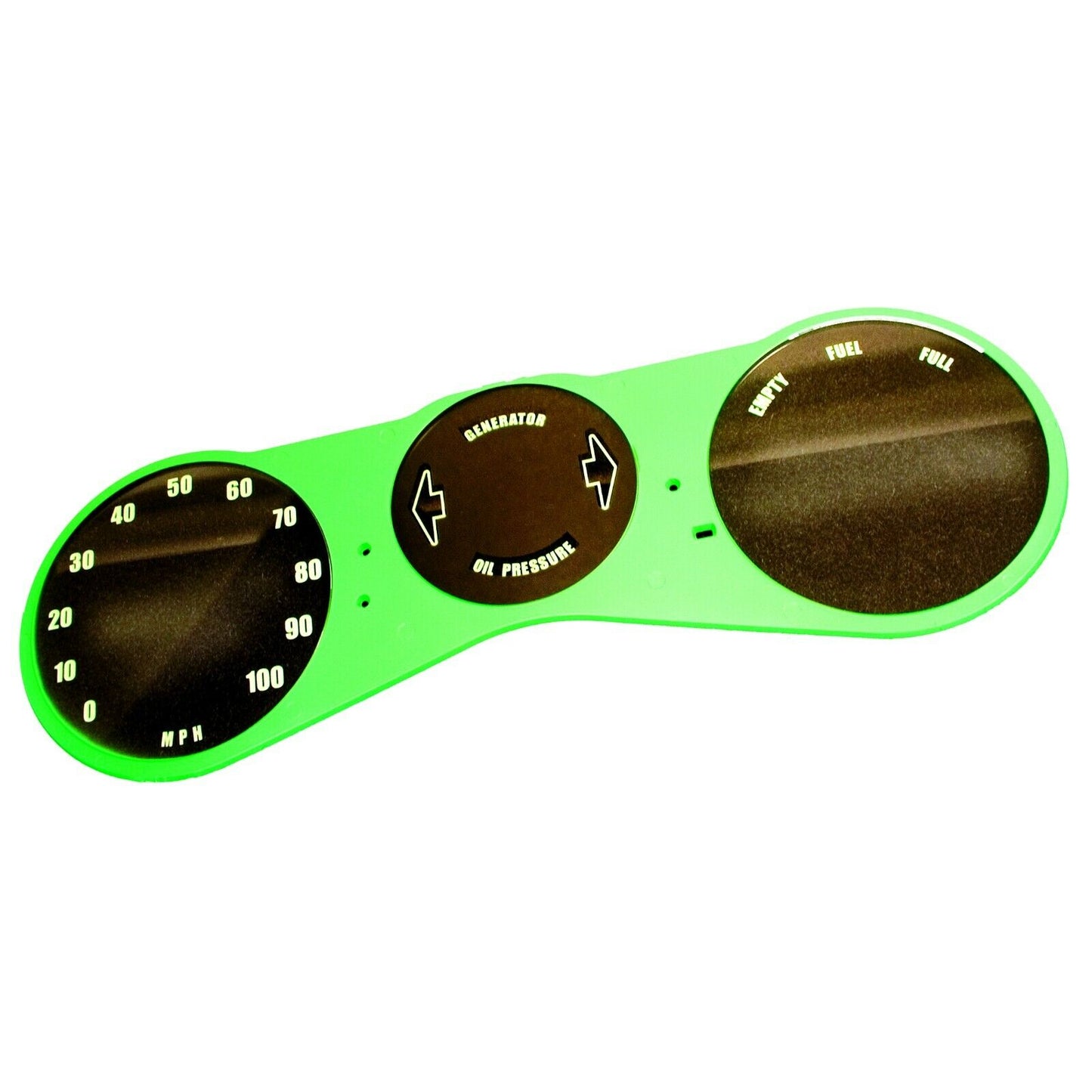 1967~1972 Chevy Pickup PU Truck Instrument Cluster Lens 3 Hole Dynacorn