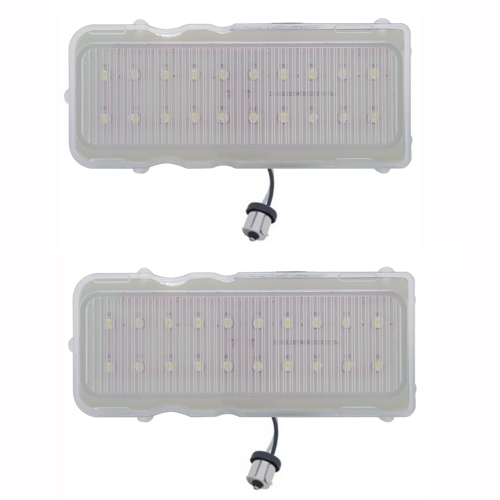 1968 68 Chevy Camaro Backup Light  Back Up Lamp - 20 LED Light Bulbs - Pair 2PCS