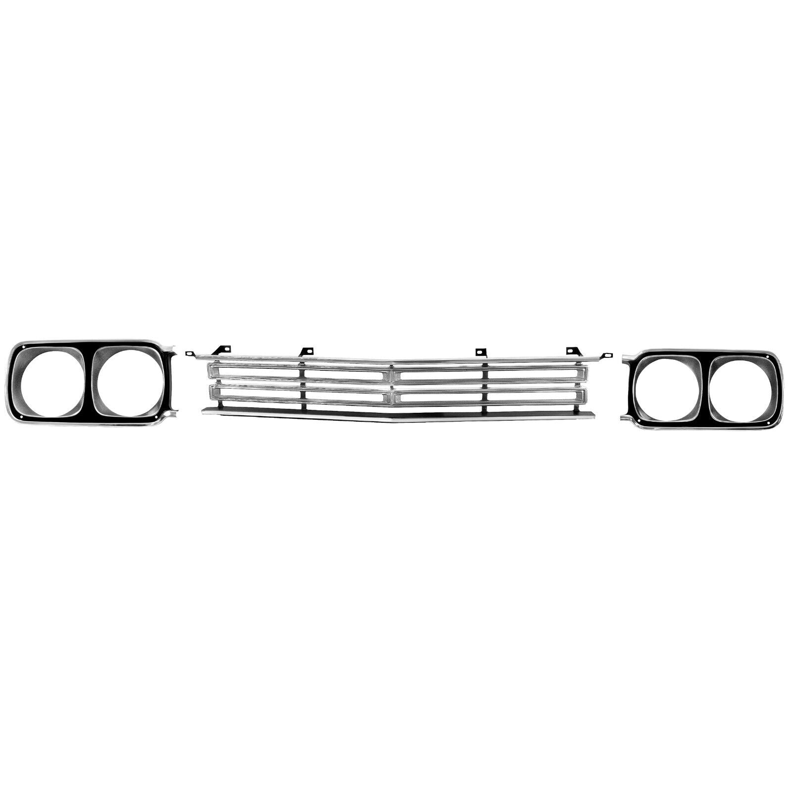 PLYMOUTH ROADRUNNER GRILLE / HEADLAMPE BEZELS 1969