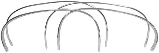 WHEEL OPENING MOLDING 1968 IMPALA COMPLETE SET 4 PCS