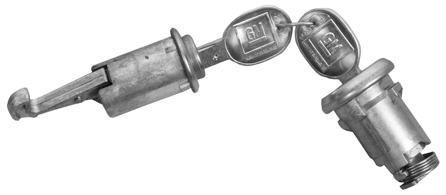 Lock Kits Trunk & Glovebox Round Head Key 1967-68 CHEVROLET CAMARO/FIREBIRD