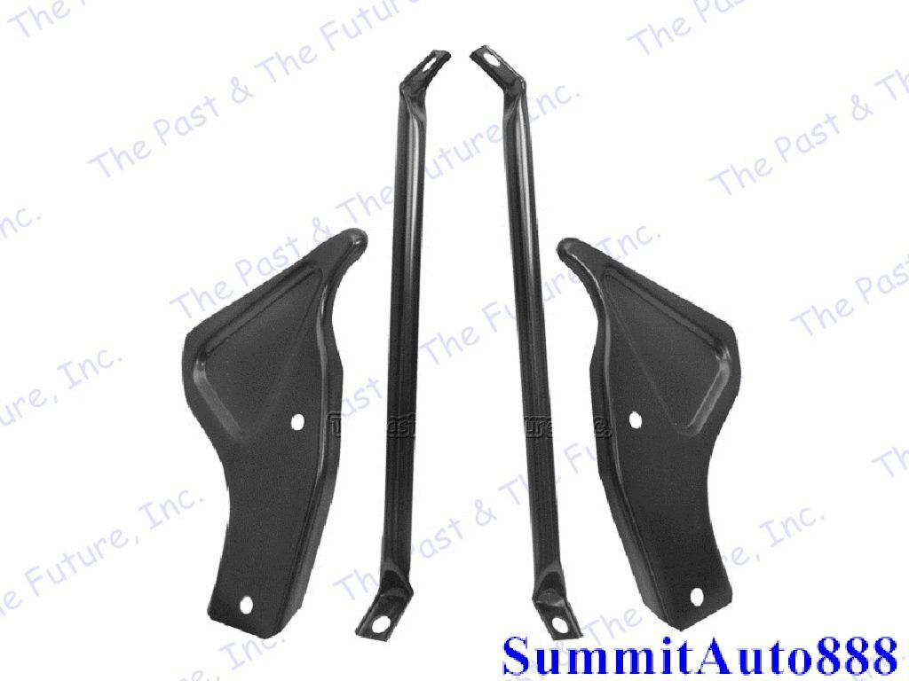 1966 1967 66 67 Chevy El Camino Rear Bumper Bracket - 4 PCS ELBP6667-1