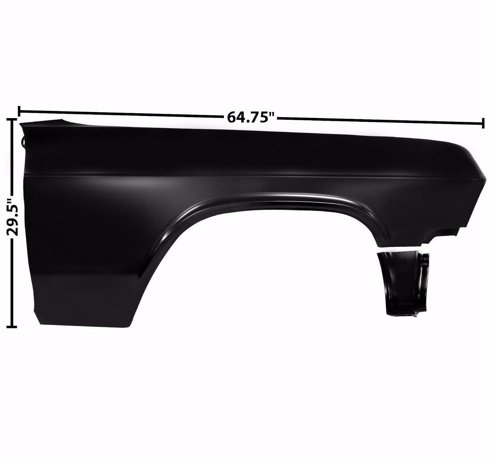 1965 Impala  Front Fender Right Side Passenger EDP Coated Brand New Dynacorn