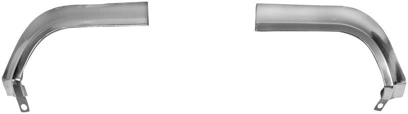 FRONT UPPER EYEBOW MOLDING 1963 IMPALA PAIR