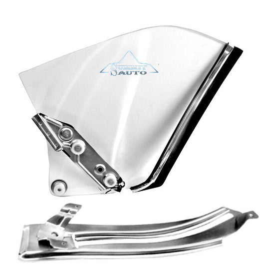 1968 69 Camaro Firebird Convertible Quarter Door Glass Window Assembly Left Side