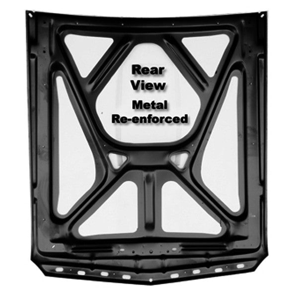 1965 1966 Ford Mustang HOOD Fiberglass w/ Steel Frame Dynacorn New