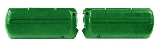 ARM REST BASE DARK GREEN PAIR CAMARO 68-69 CHEVELLE, GTO, NOVA 68-72 CHEVROLET