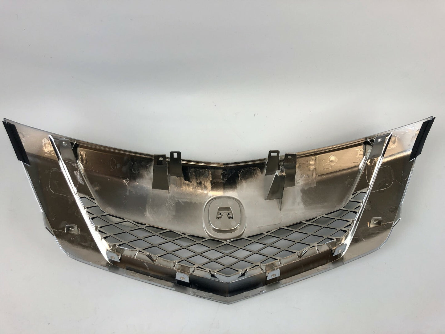 Fits NEW ACURA TL 2009 2010 2011 Front Upper Grille Satin SILVER w/ MOULDING