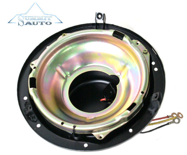 1955-57 Chevy Pickup Truck Headlight Headlamp Housing Bucket & Retainer Ring