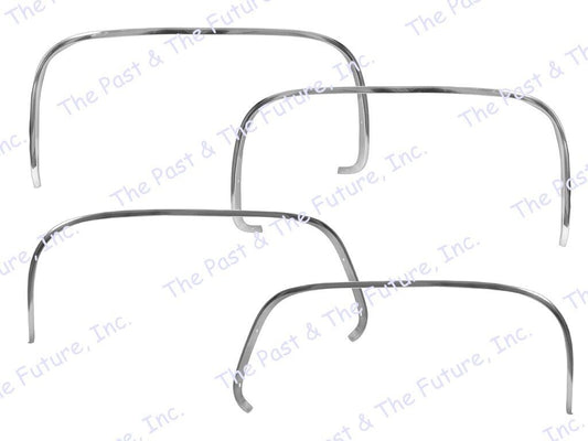 1988~1991 Chevy Truck Blazer Wheel Well Opening Molding Front+Rear+Right+Left 