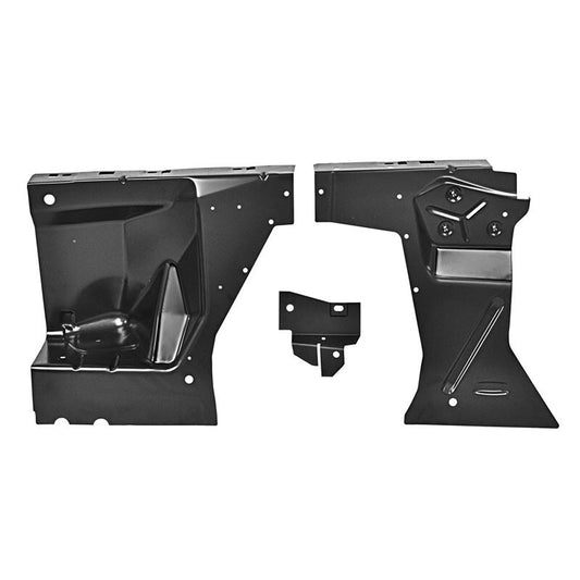 FRONT AND REAR FENDER APRON RH  1964-65 FORD FALCON (BLACK)