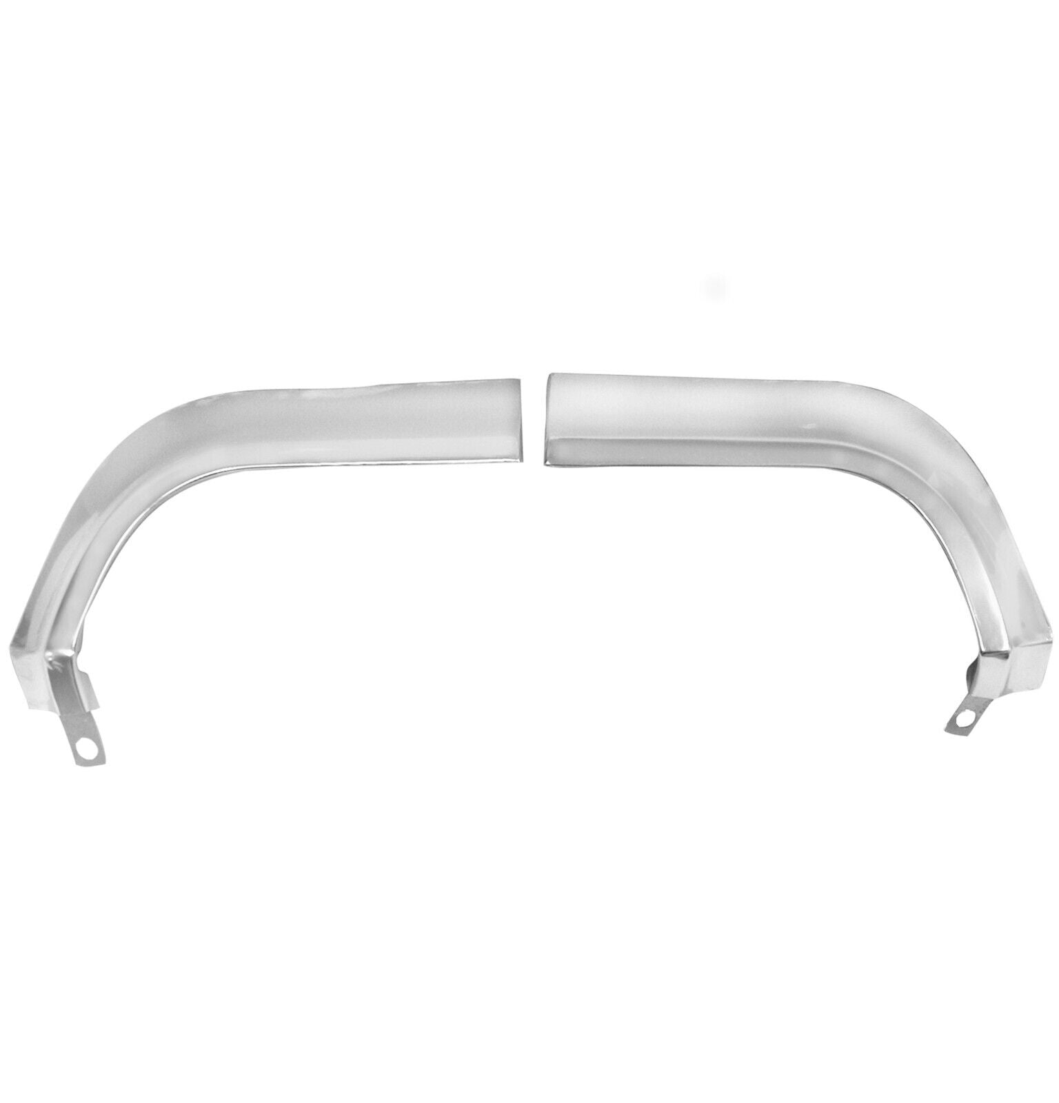 1963  Chevy Impala Grill Fender Upper Headlight Eyebrow Molding Pair