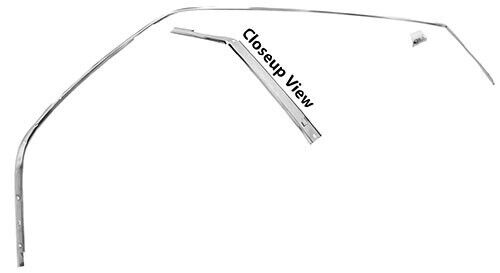 DRIP RAIL SASH RH 1969-70 MUSTANG FB