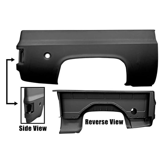TRUCK BEDSIDE RH PASSENGER SIDE 1973-75 CHEVROLET TRUCK/JIMMY/BLAZER