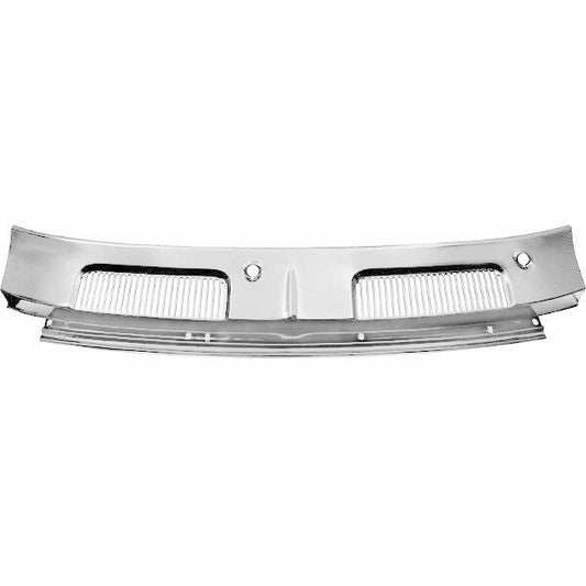 1967 68 69 Camaro Hood Cowl Top Panel Vent Grille Weld Through Primer Dynacorn