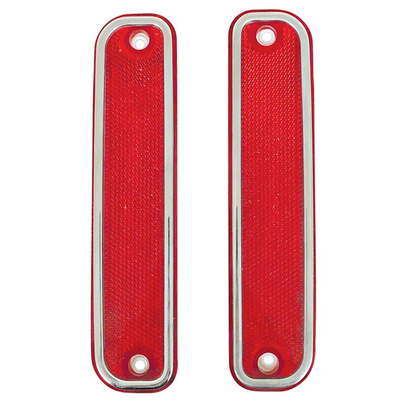 TRUCK MARKER LAMP (RED) W/TRIM 1973-91 CHEVROLET TRUCK /BLAZER/SUB/JIMMY
