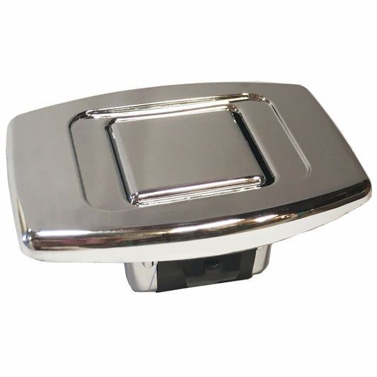 1969~1972 Chevelle Bucket Seat Back Push Release Button Chrome Plastic Dynacorn