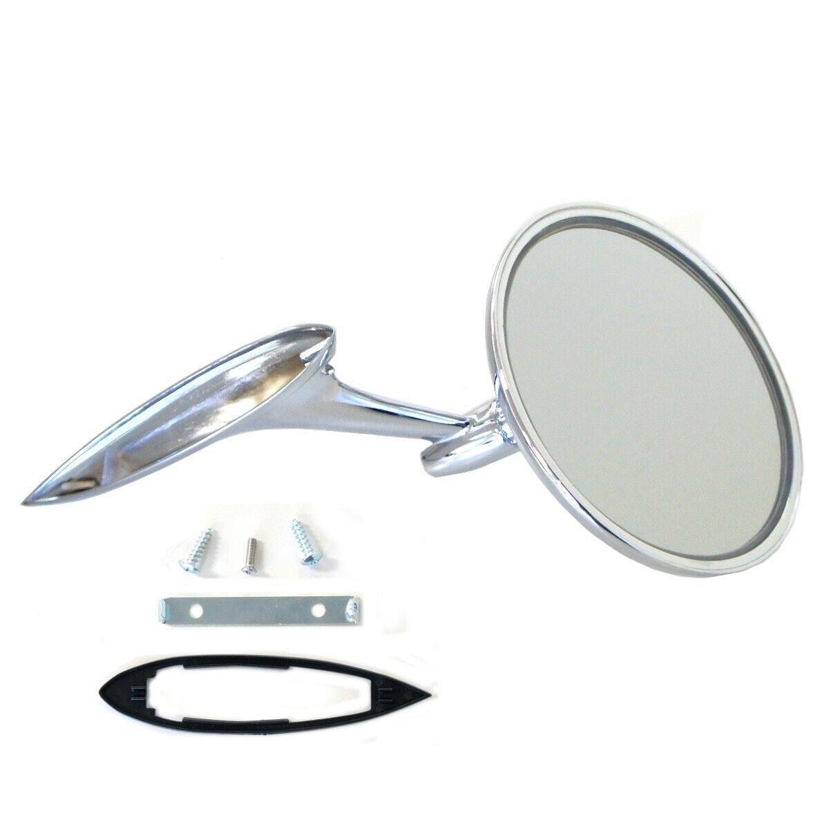 Outside Door Mirror w/Bow-Tie GM Licensed Chevelle corvair El Camino Impala Nova
