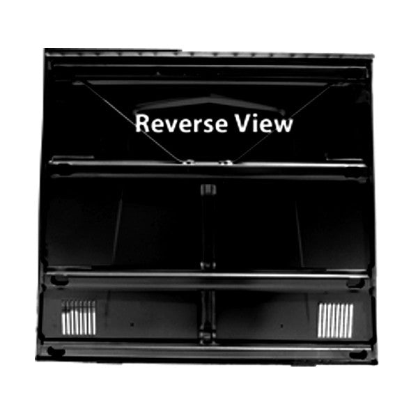 1966 67 68 69 Bronco Custom Hood w/ Windshield Latch Hole wo/Vent Holes Dynacorn