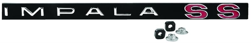 GRILLE EMBLEM ( IMPALA SS) 1965 IMPALA