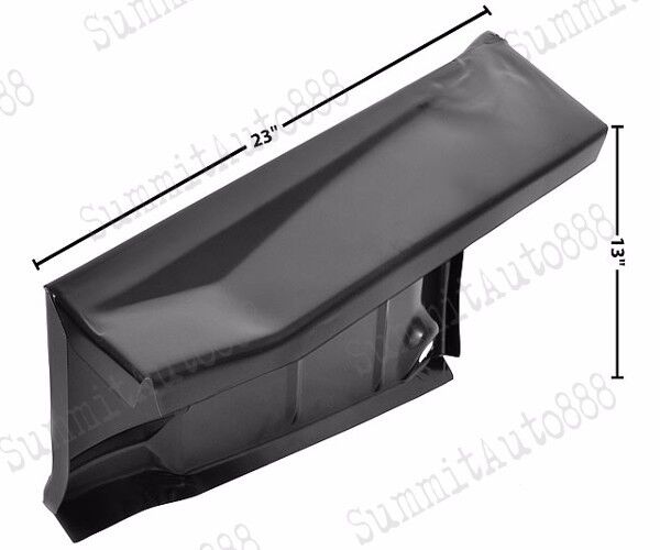 1975~81 Firebird Trans Am Trunk Floor Drop Off to Quarter Panel Filler Extension