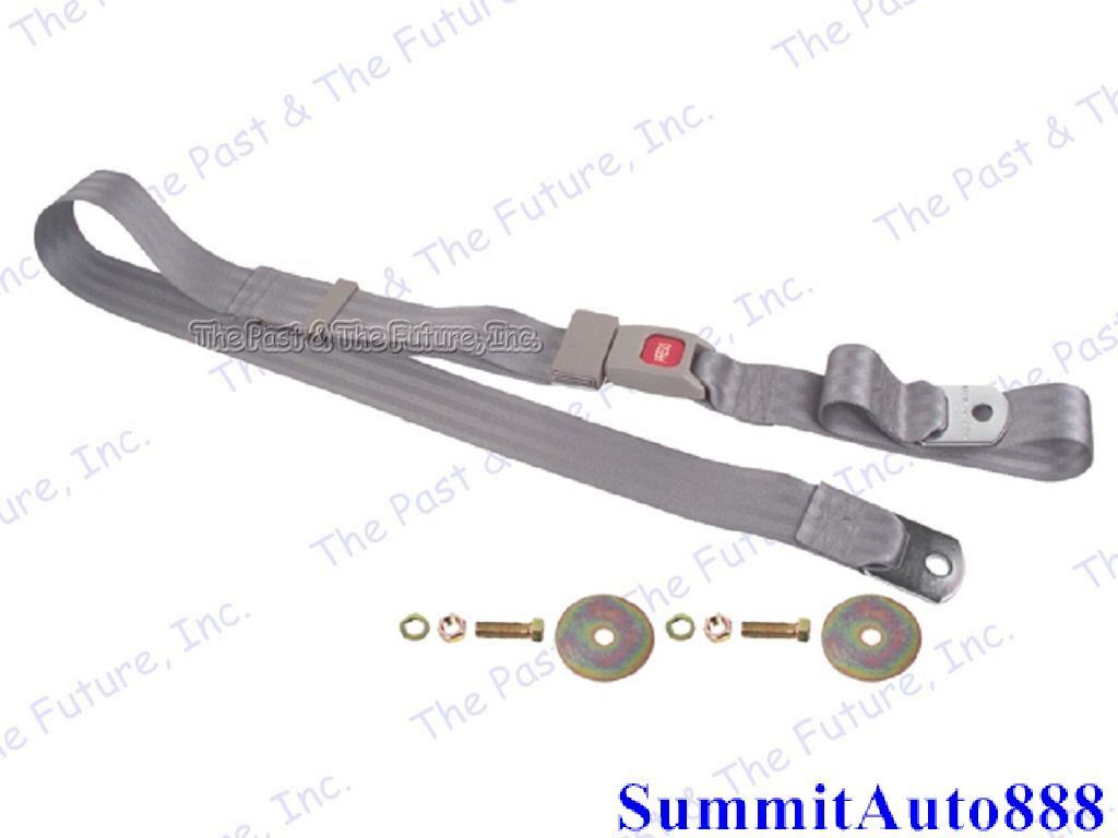 1947 - 1981 Universal 74" Seat Belt - Gray CASB4781-27