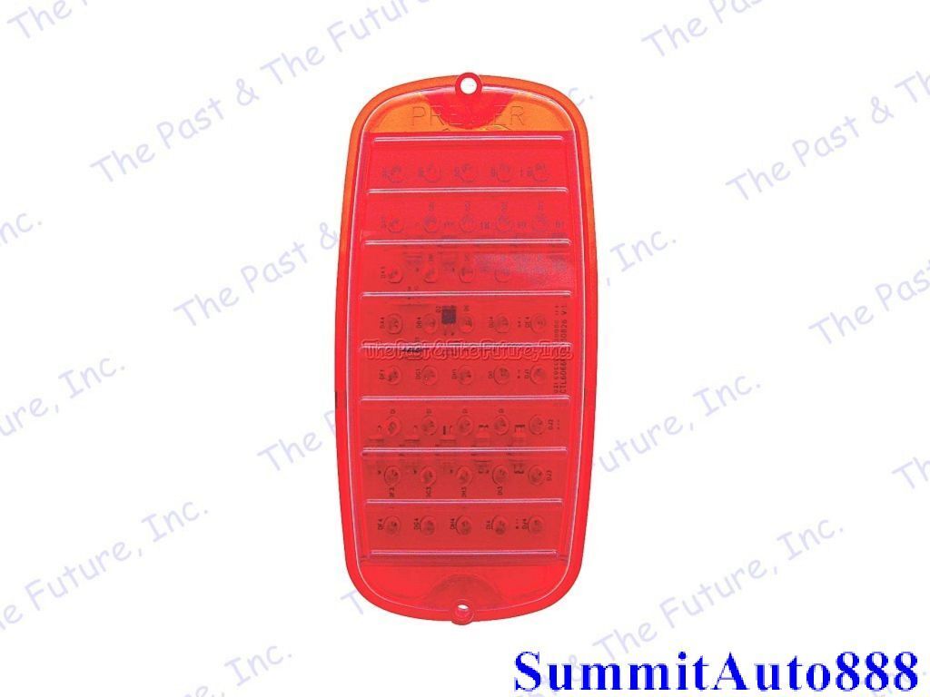 Chevy Pickup PU Truck Tail Lamp Light - Fleetside - Red Lens / 40 LED CPTL6066-3