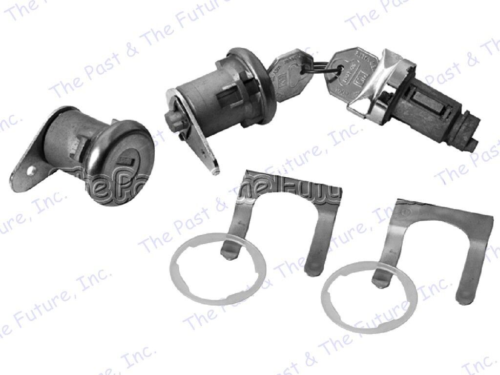 61 62 63 64  Impala Ignition & Door Lock Kit w/ Flat Pawl - Original IMLS6164-1