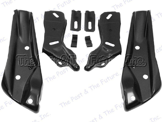 1971 1972 71 72 Chevelle & El Camino Front Bumper Bracket -8 PCS Set CVBP7172-1