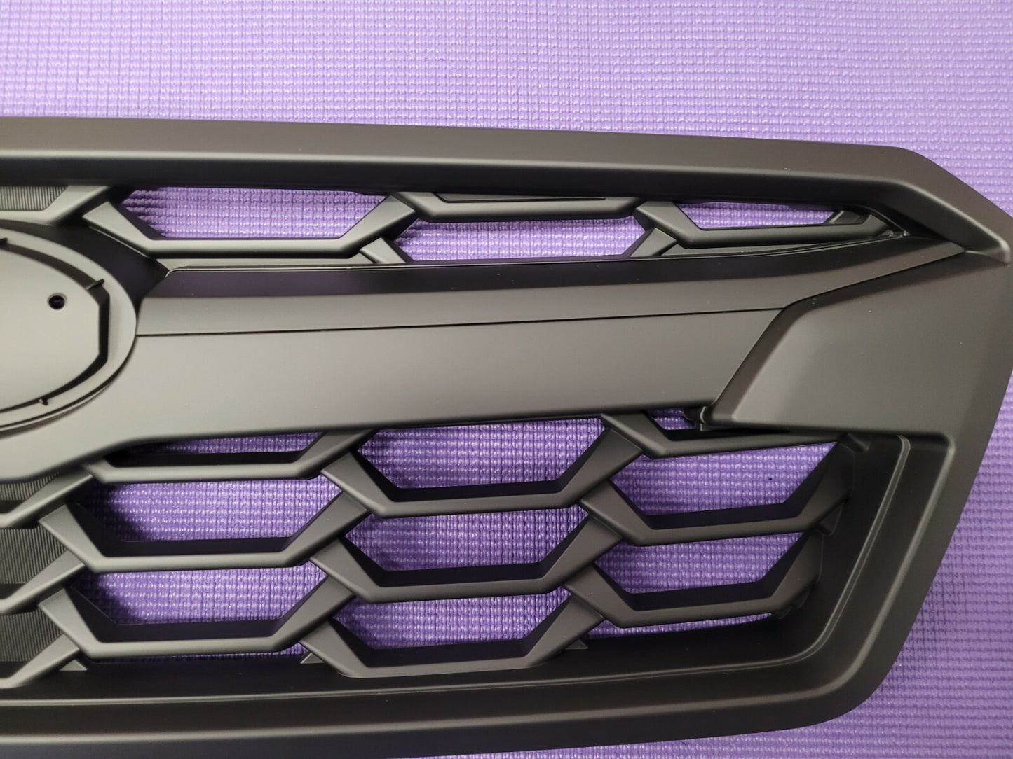 Fits Black Painted Grille Subaru Crosstek 18-19 Textured Black Trim Replacement