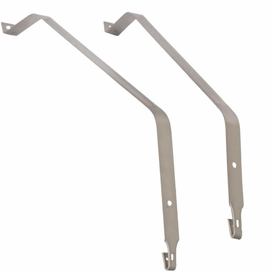 1968 1969 1970 1971 1972 Chevy Nova Fuel Gas Tank Straps (Stainless) - Pair 2pcs
