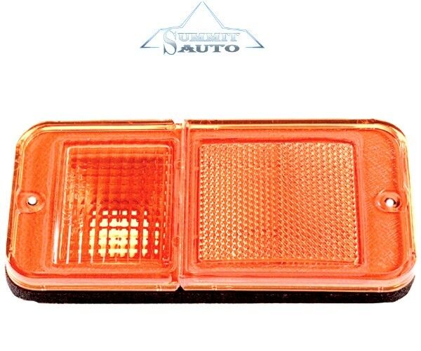 1968 -1972 Chevy GMC Pickup Truck Front Marker Lamp Light Amber Lens CPMK6872-2