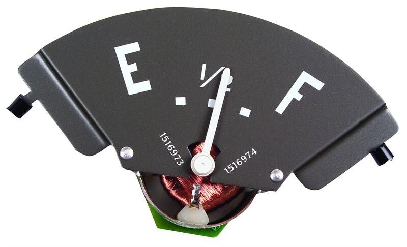 TRUCK FUEL GAUGE 12 VOLTS 1950-53 CHEVROLET TRUCK W/ WHITE NEEDLE