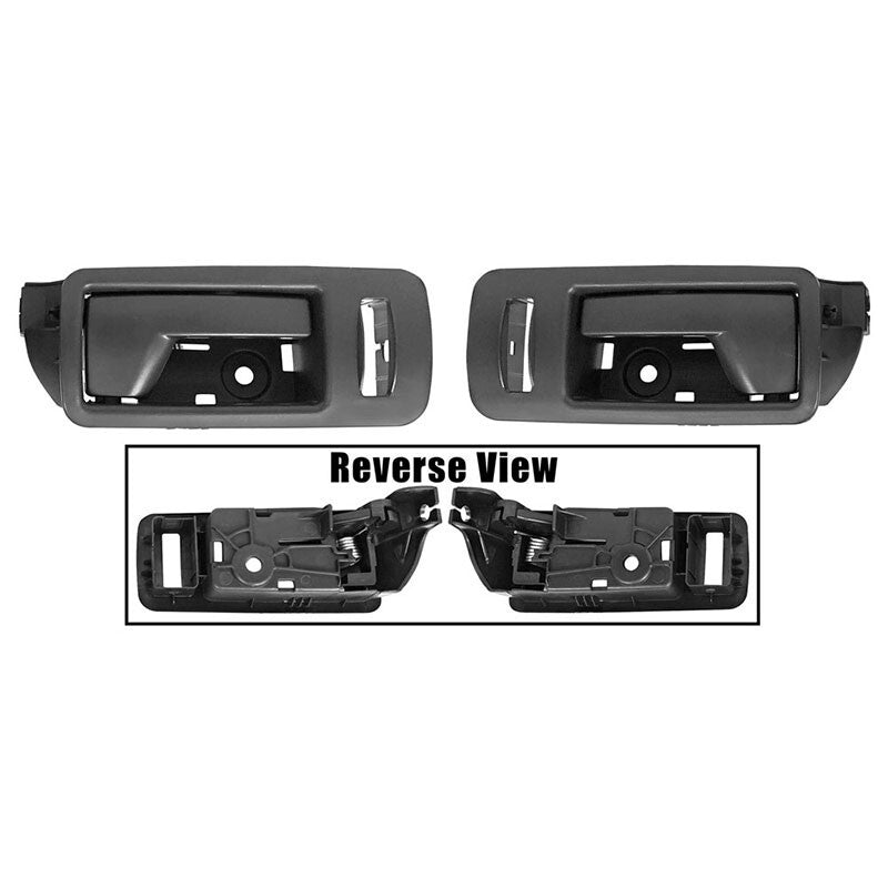 DOOR HANDLE INSIDE 2005-14 FORD MUSTANG (BLACK) PAIR