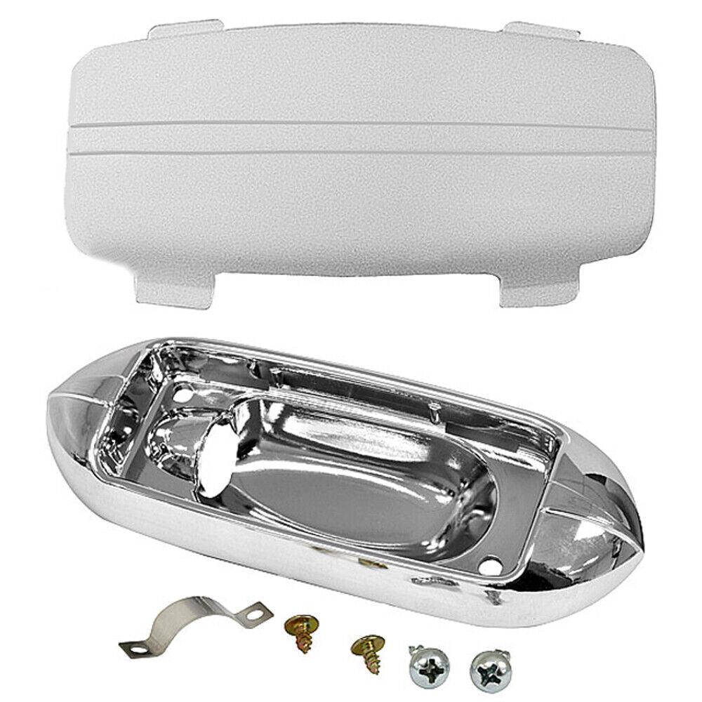 1964 1965 1966 1967 El Camino Dome Light Lens & Base Set w/ Hardware Dynacorn