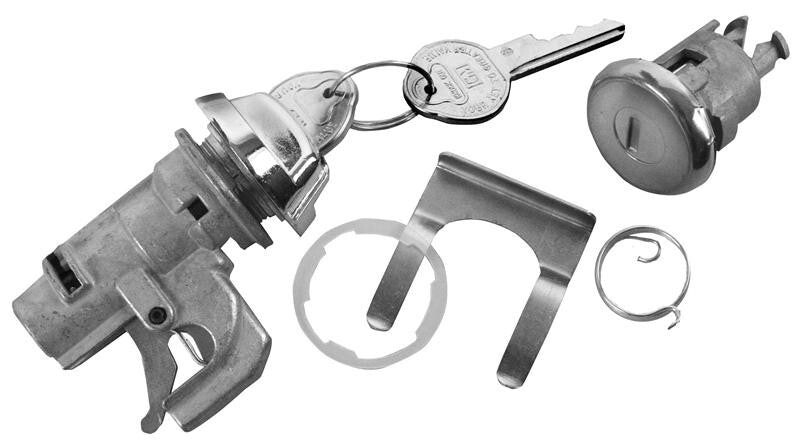 TRUNK / GLOVE BOX LOCK ORIGINAL (PEAR HEAD KEY) 1968 CHEVELLE/NOVAIMPALA