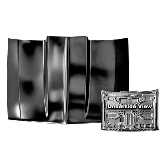 HOOD 2" COWL INDUCTION 1981-87 W/BUG SCREEN