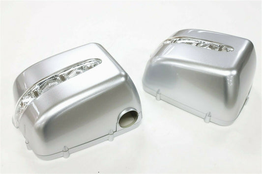 Fits 1990~2011 Mercedes Benz G Class W463 Door Mirror Cover LED Silver