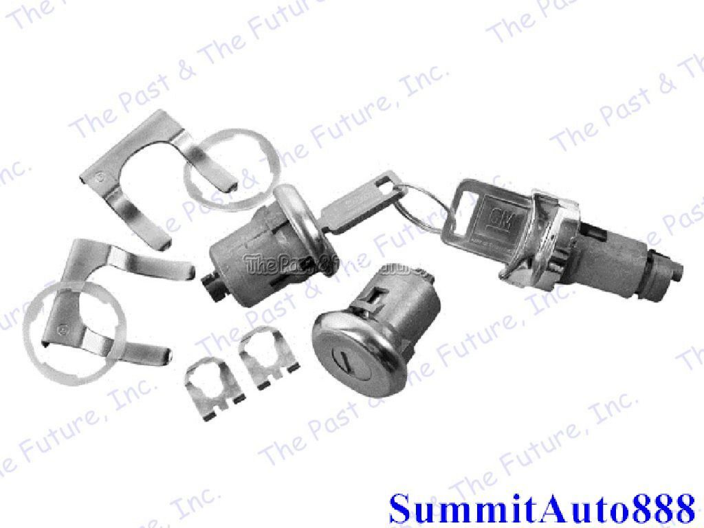 Nova Chevelle El Camino Ignition Door Lock Kit Later Square Head key CVLS64-3
