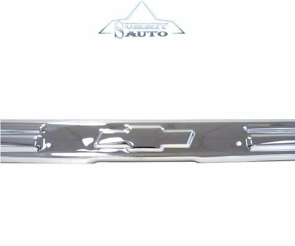 67 68 70 71 72 Chevy Pickup Truck Door Sill Scuff Plate Stainless Steel w/Bowtie